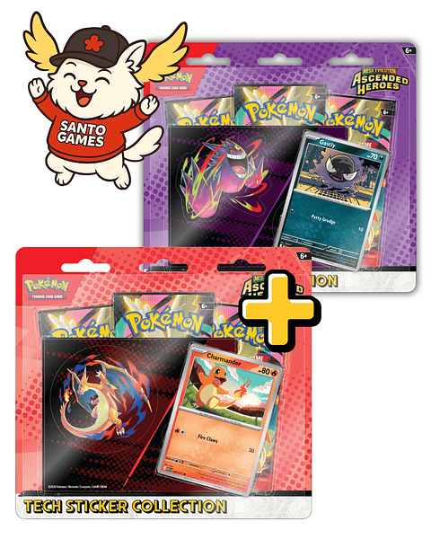 ASCENDED HEROES TECH STICKER COLLECTION INGLÉS (PAR)