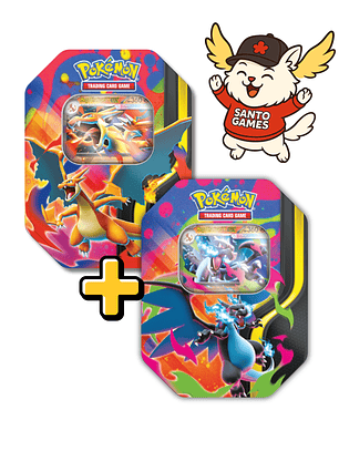 POKEMON TCG MEGA CHARIZARD X-Y TIN ENG (PAR)