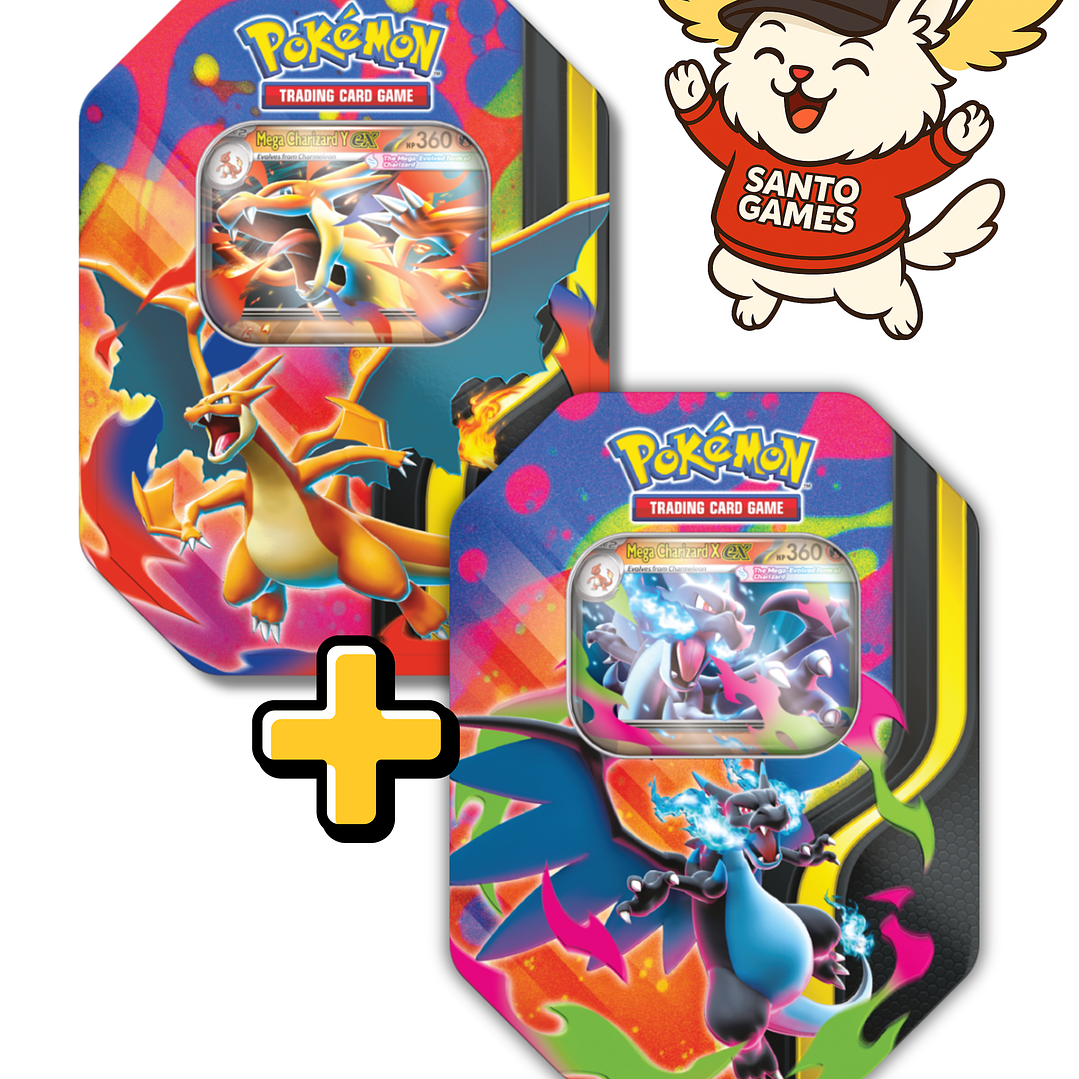 POKEMON TCG MEGA CHARIZARD X-Y TIN ENG (PAR) 1