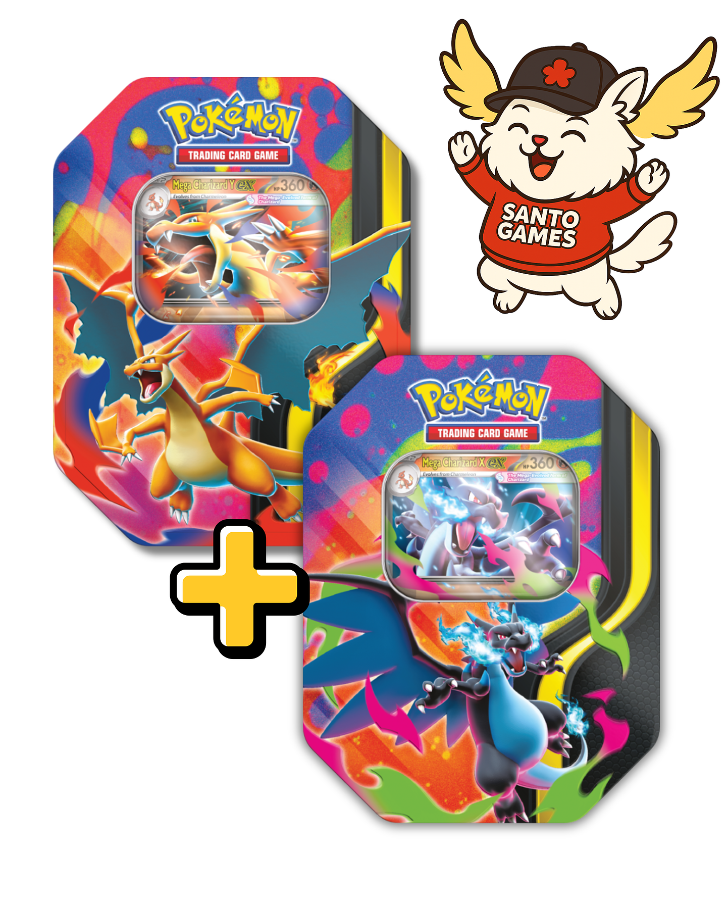 POKEMON TCG MEGA CHARIZARD X-Y TIN ENG (PAR) 1