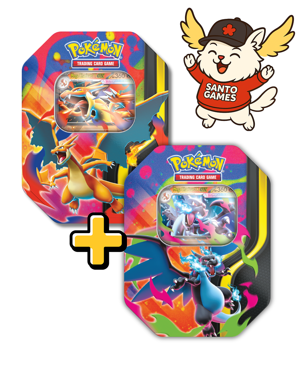 POKEMON TCG MEGA CHARIZARD X-Y TIN ENG (PAR) 1