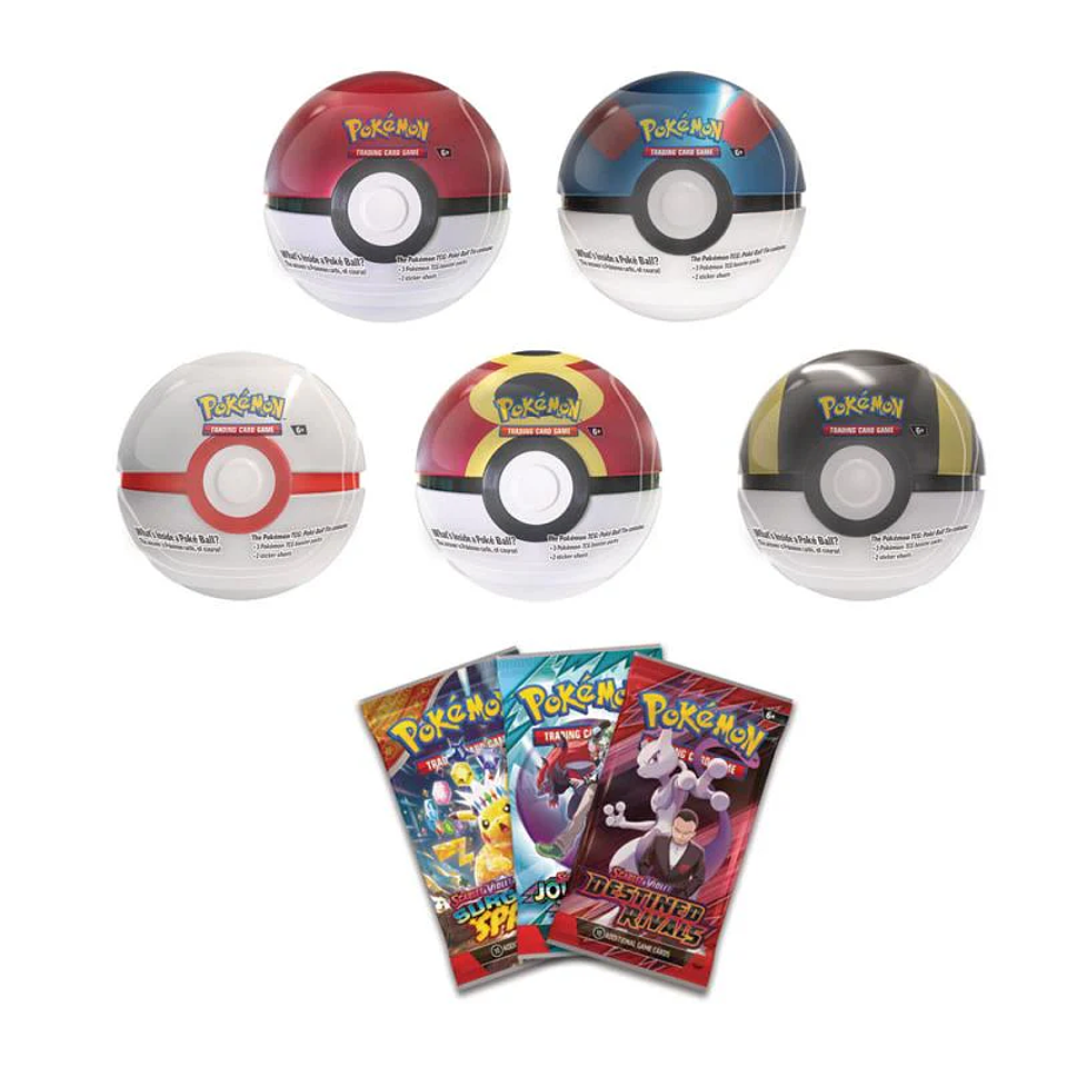 Pokemon TCG Pokeball Tin (Q4 2025) Inglés 8