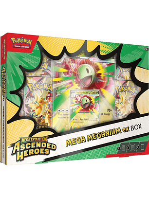 Ascended Heroes Mega Meganium Ex Box Inglés