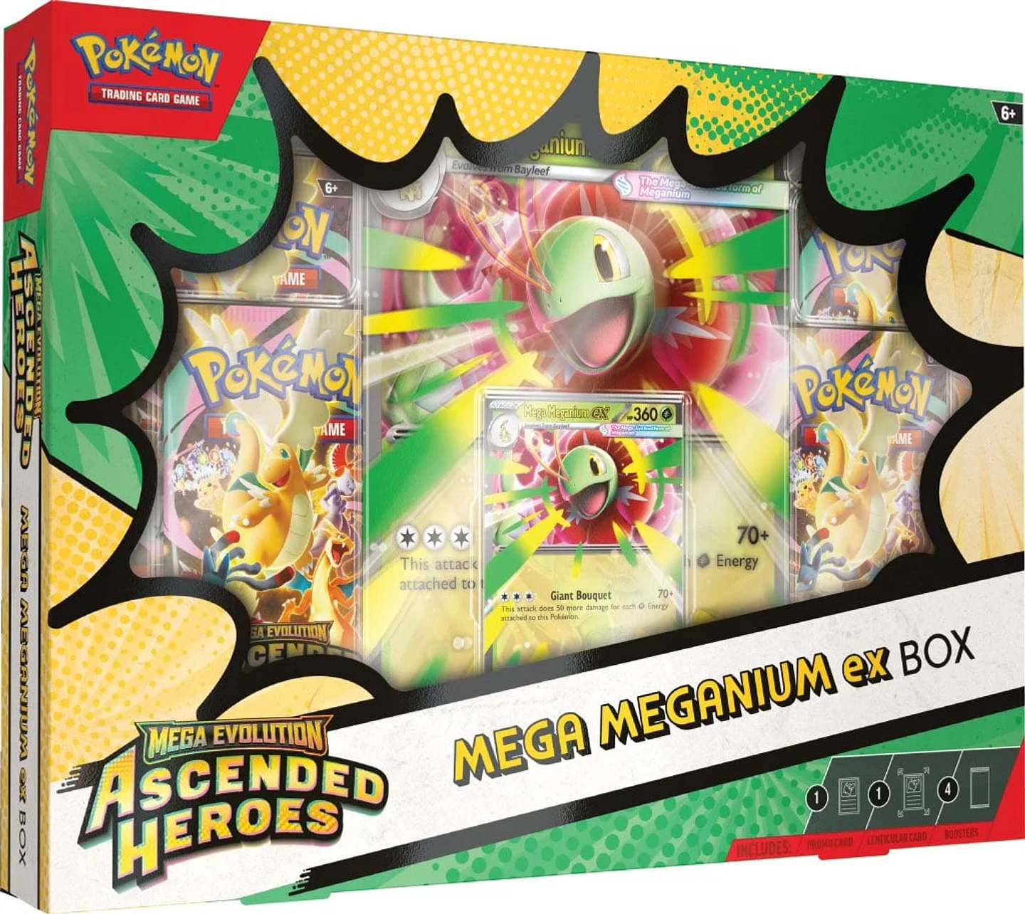 RESERVA 24/04/2026 -  Heroes Mega Meganium Ex Box Inglés 1
