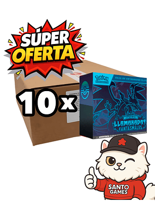 PHANTASMAL FLAMES - ELITE TRAINER BOX - ESPAÑOL x 10
