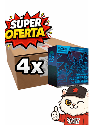 PHANTASMAL FLAMES - ELITE TRAINER BOX - ESPAÑOL x 4