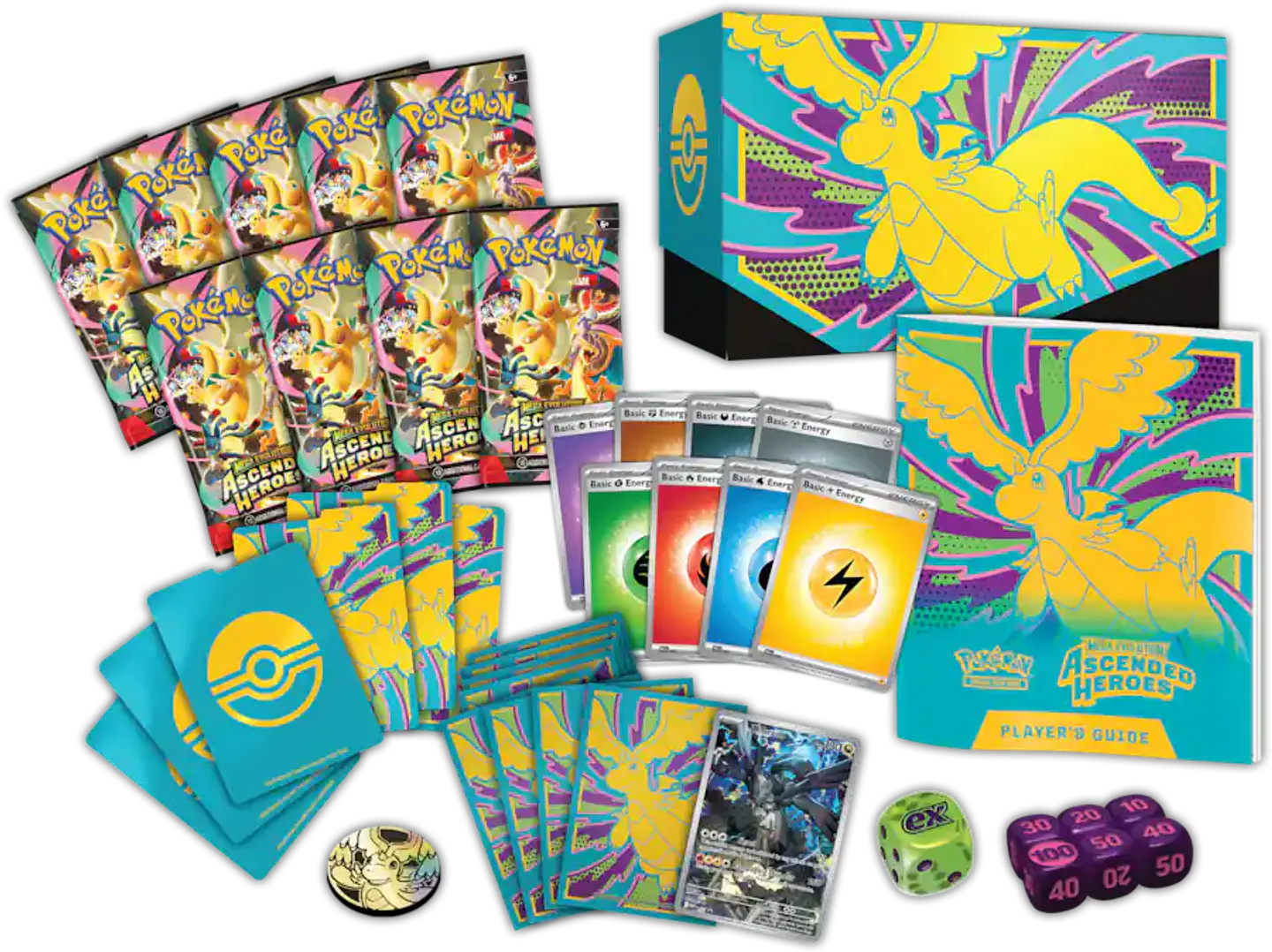 CASE ASCENDED HEROES ELITE TRAINER BOX ENGLISH x 10 3