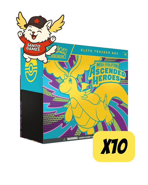 CASE ASCENDED HEROES ELITE TRAINER BOX ENGLISH x 10