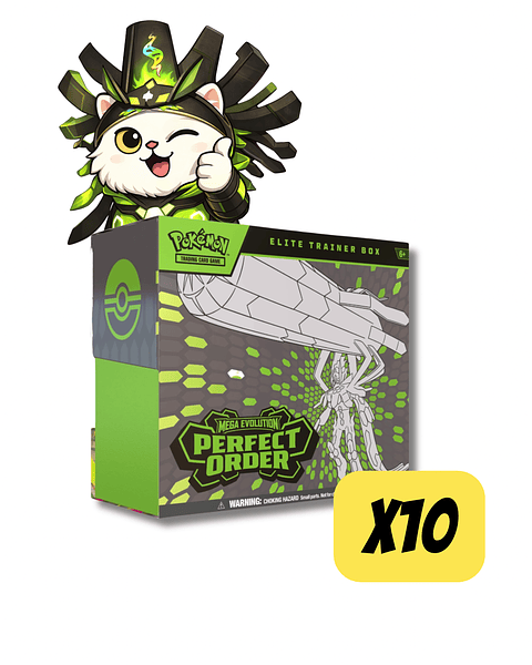 (RESERVA) CASE  Perfect Order - Elite Trainer Box Inglés X 10 