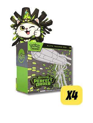 (RESERVA) Perfect Order - Elite Trainer Box Inglés X 4