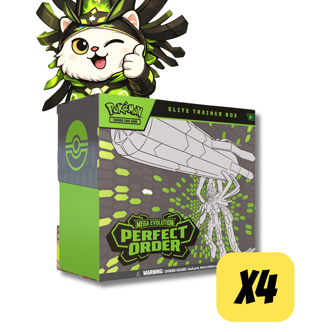 (RESERVA) Perfect Order - Elite Trainer Box Inglés X 4 1