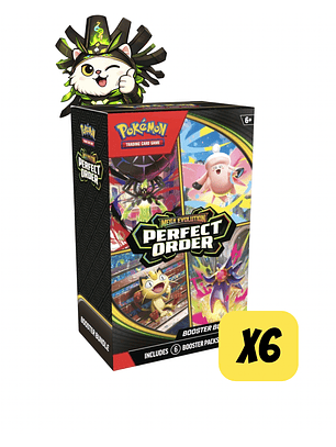 (Reserva) Perfect Order - Booster Bundle Inglés X 6 (36 SOBRES)