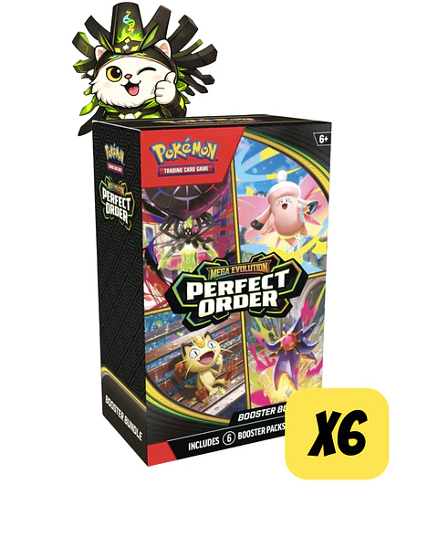 (Reserva) Perfect Order - Booster Bundle Inglés X 6 (36 SOBRES)
