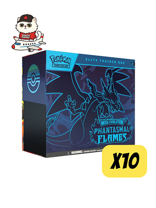 (RESERVA) CASE PHANTASMAL FLAMES - ELITE TRAINER BOX - INGLÉS 