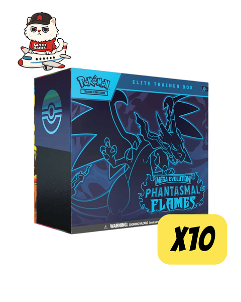 (RESERVA) CASE PHANTASMAL FLAMES - ELITE TRAINER BOX - INGLÉS 