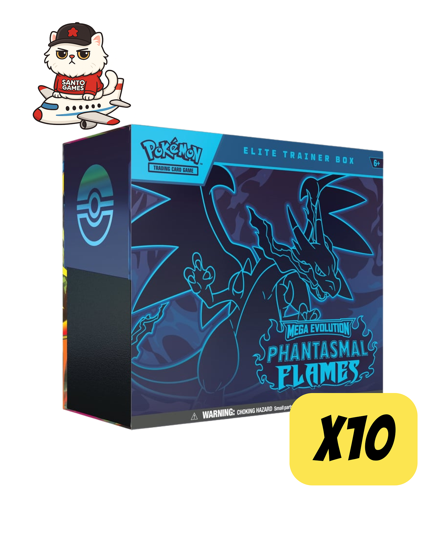(RESERVA) CASE PHANTASMAL FLAMES - ELITE TRAINER BOX - INGLÉS  1