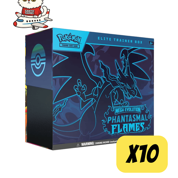 (RESERVA) CASE PHANTASMAL FLAMES - ELITE TRAINER BOX - INGLÉS  1