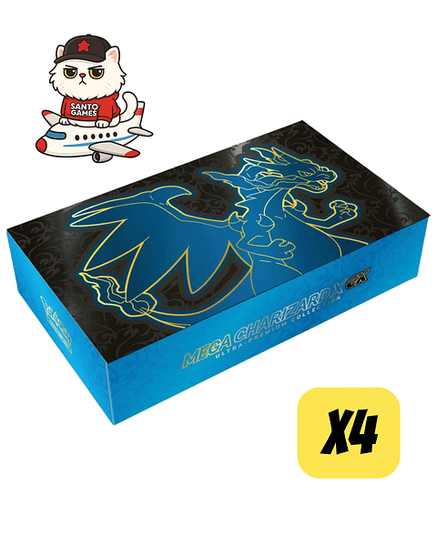 (RESERVA) CASE MEGA CHARIZARD X EX ULTRA PREMIUM COLLECTION INGLÉS