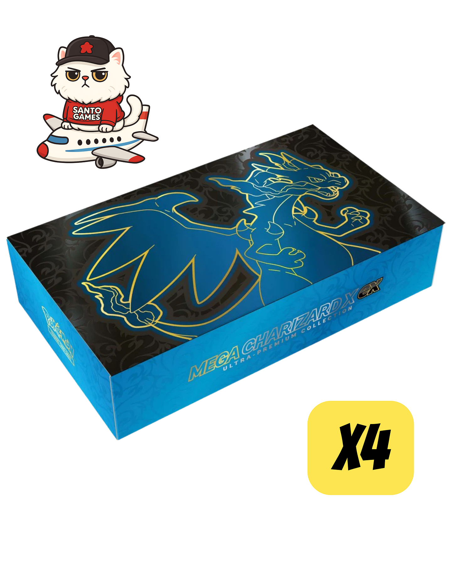 (RESERVA) CASE MEGA CHARIZARD X EX ULTRA PREMIUM COLLECTION INGLÉS 1