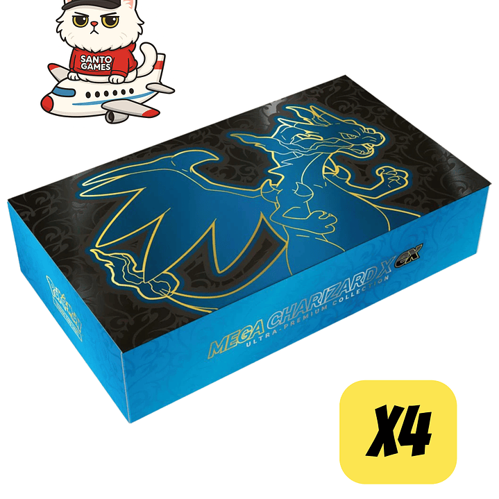 (RESERVA) CASE MEGA CHARIZARD X EX ULTRA PREMIUM COLLECTION INGLÉS 1