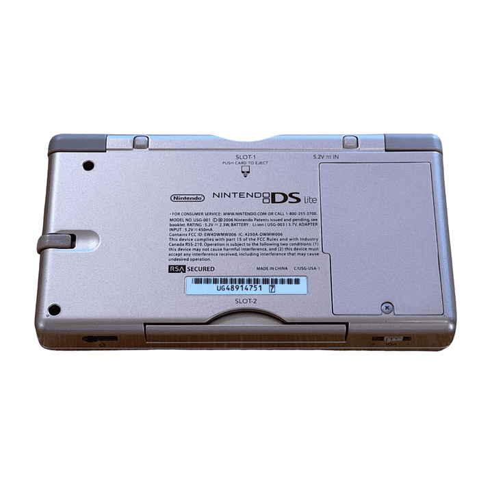 Consola Nintendo DS Lite Rose Gold 2