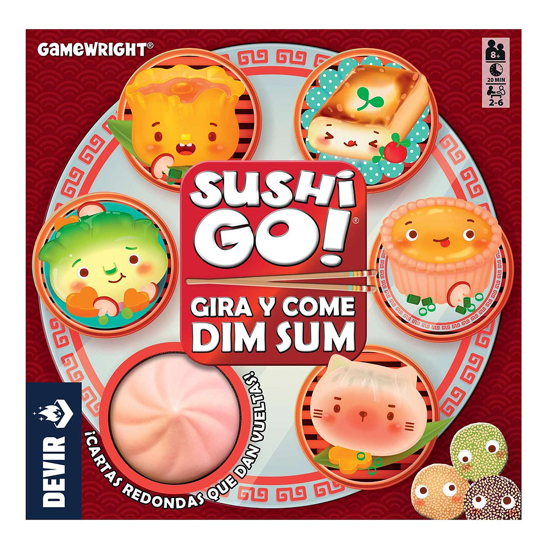 Sushi Go! Gira y come Dim Sum 1