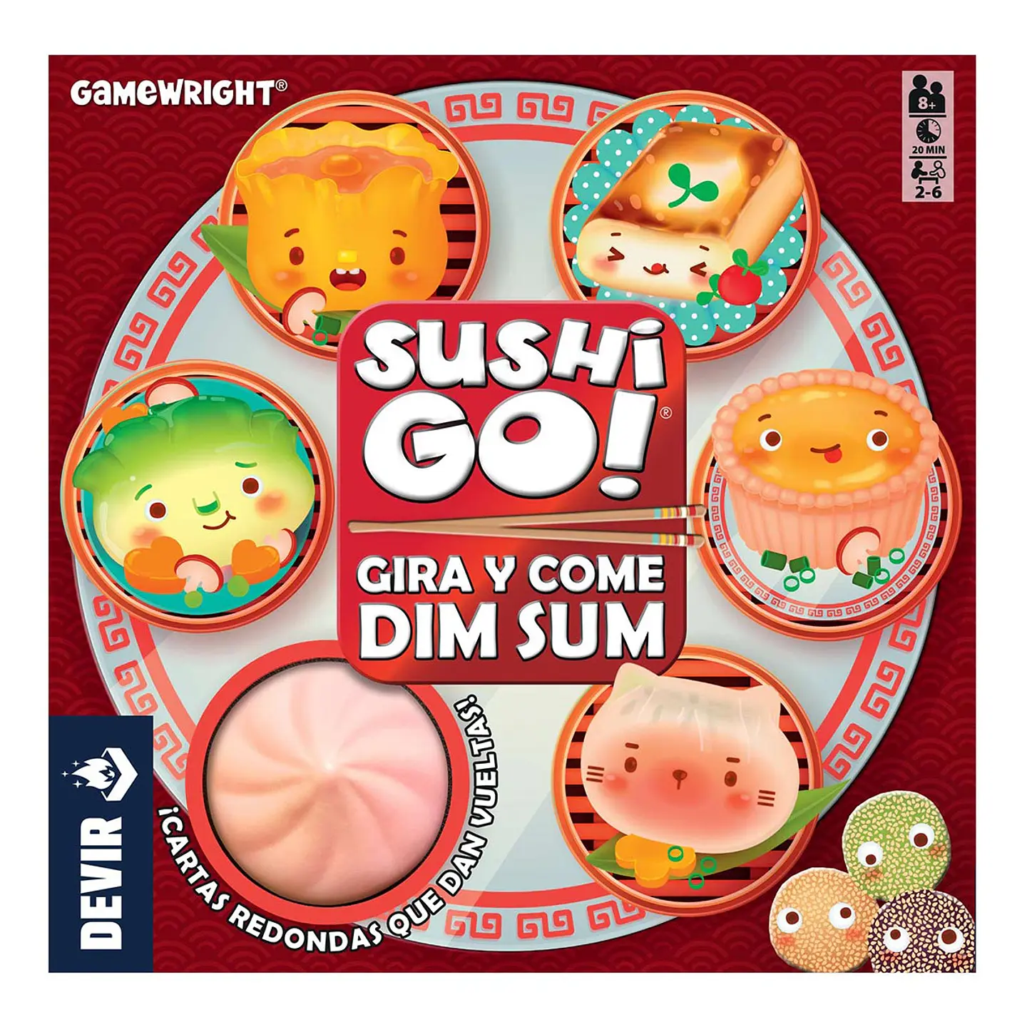 Sushi Go! Gira y come Dim Sum 1
