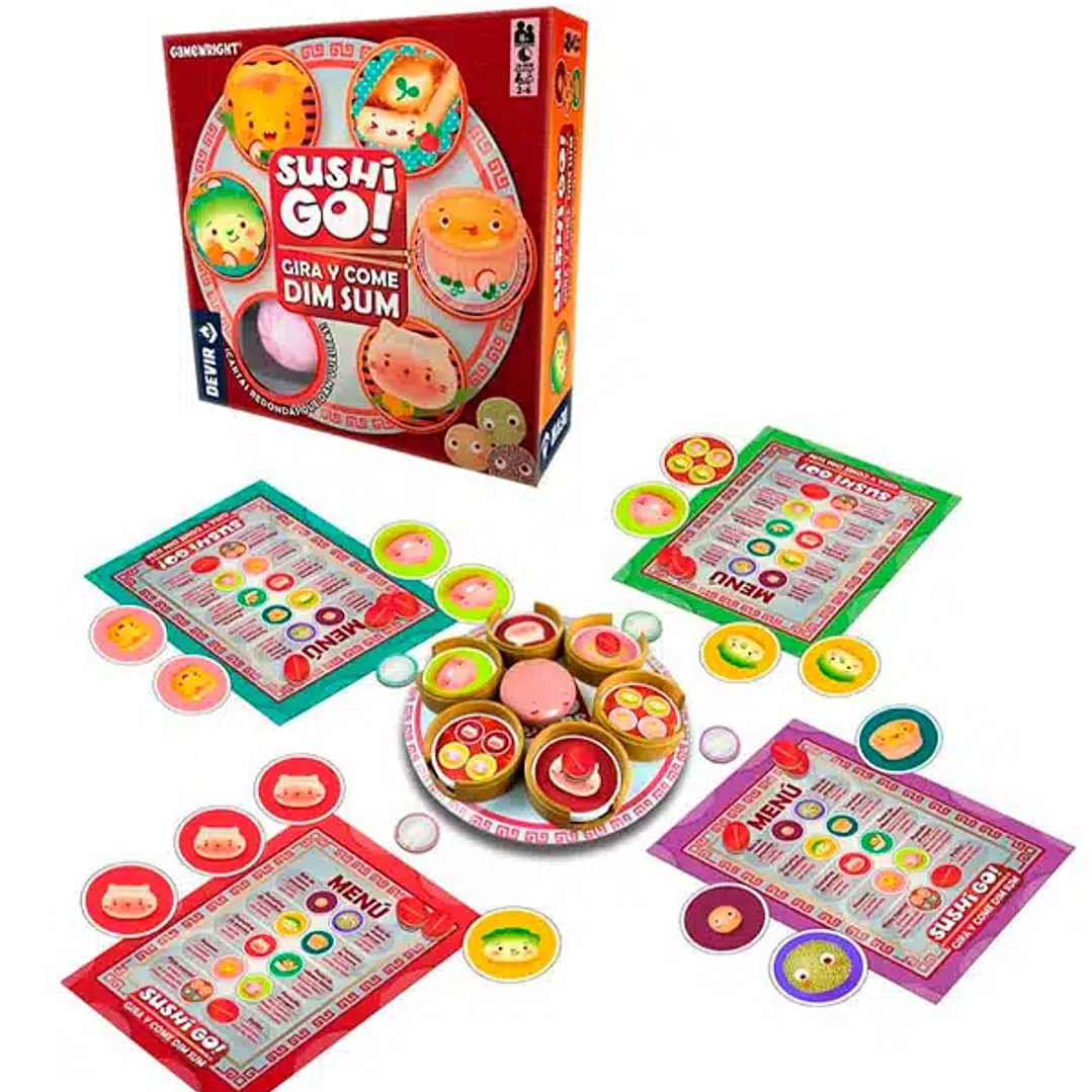 Sushi Go! Gira y come Dim Sum 2