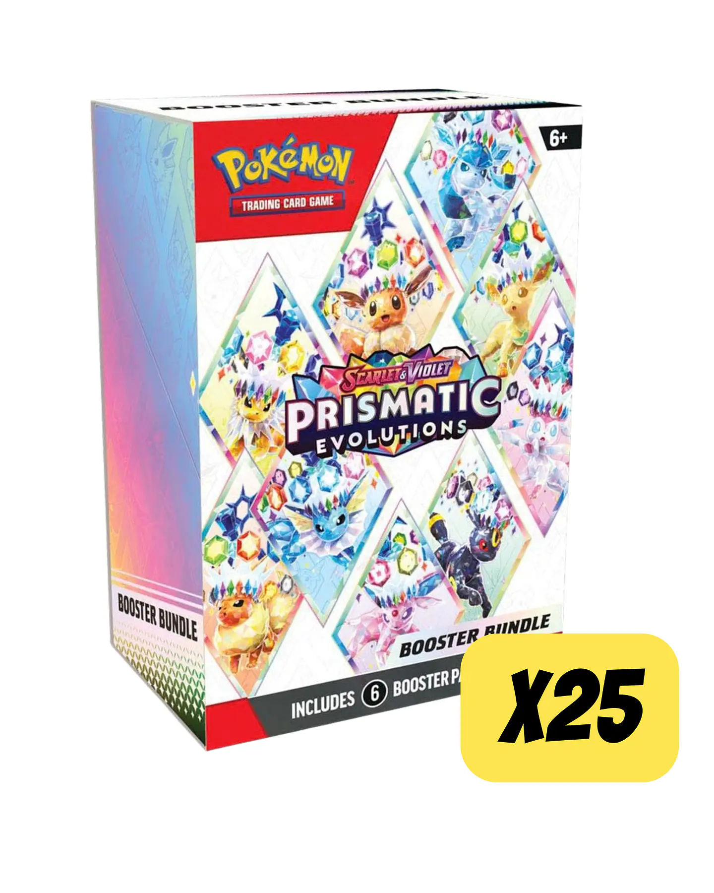 Case Prismatic Evolutions Booster Bundle (25 unidades) Inglés 1