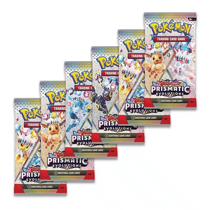Case Prismatic Evolutions Booster Bundle (25 unidades) Inglés 3