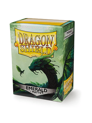 Protectores (100) Dragon Shield Matte - Emerald