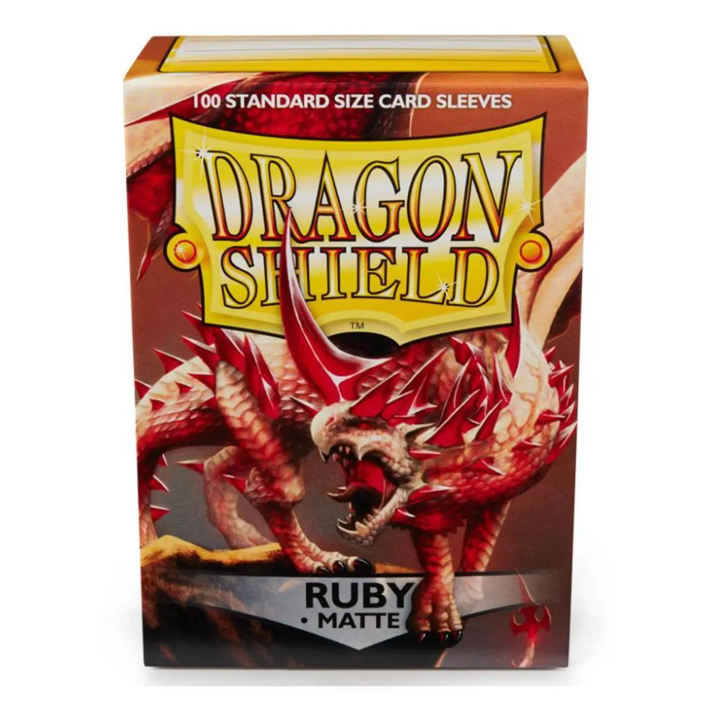 Protectores (100) Dragon Shield Matte - Ruby 1