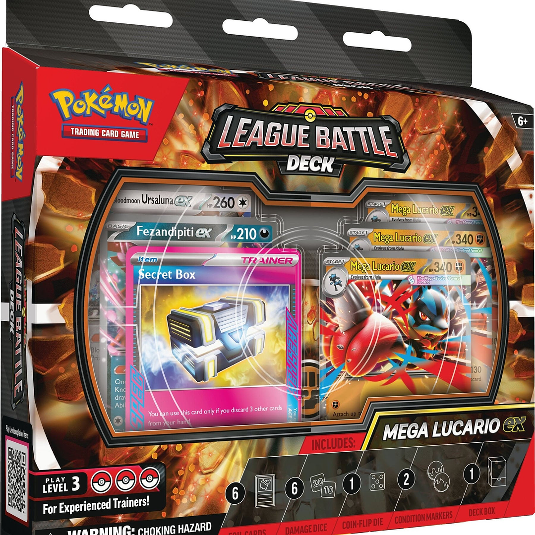 POKEMON TCG MEGA LUCARIO EX LEAGUE BATTLE DECK ENGLISH 1