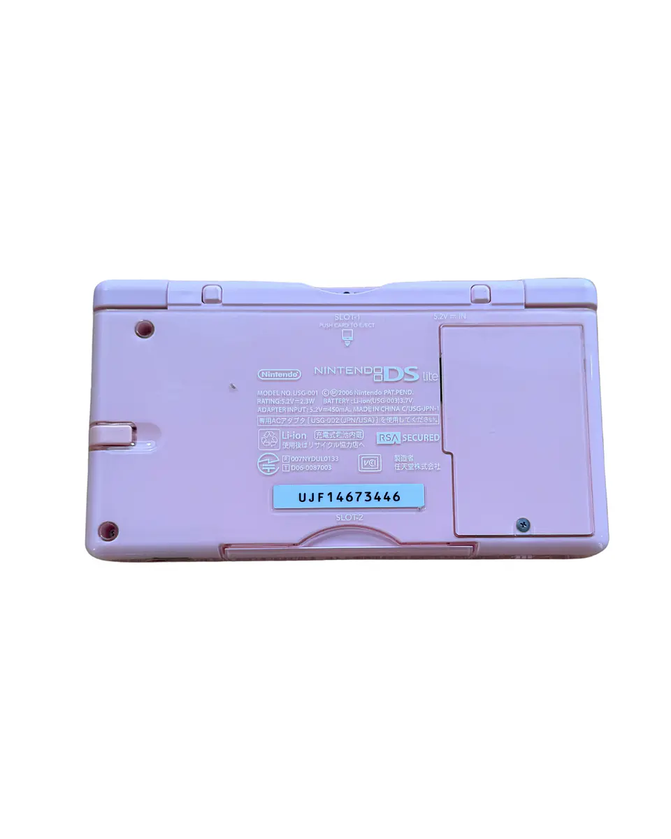 Consola Nintendo DS Lite Rosada 2
