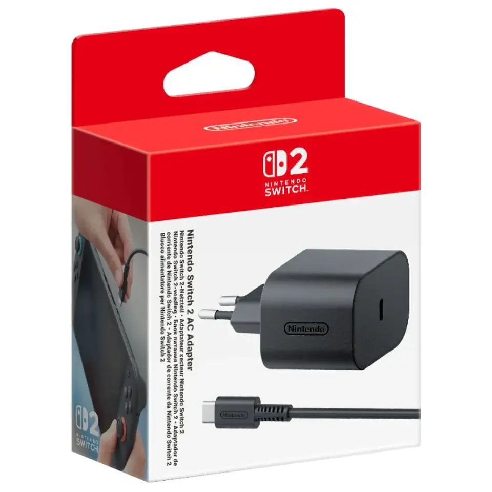 Cargador Original de Nintendo Switch 2 1