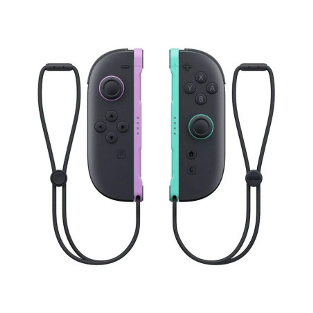 Joy Con Light Purple / Light Green Switch 2 5