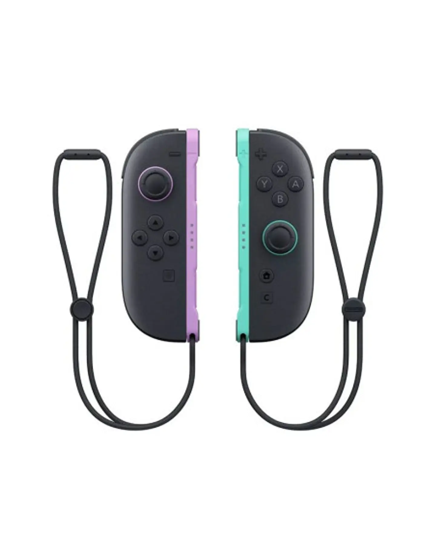 Joy Con Light Purple / Light Green Switch 2 5