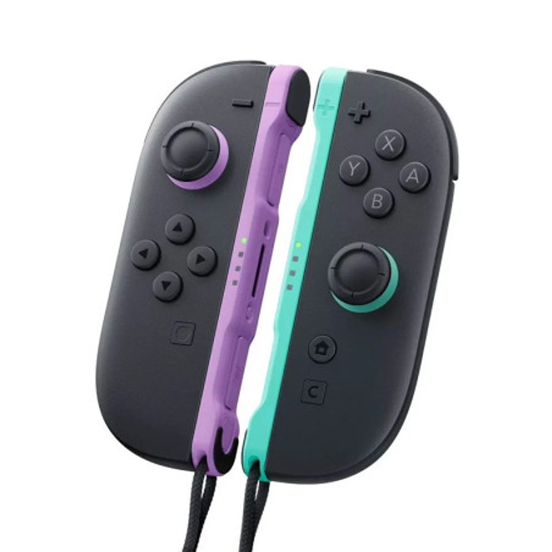 Joy Con Light Purple / Light Green Switch 2 4