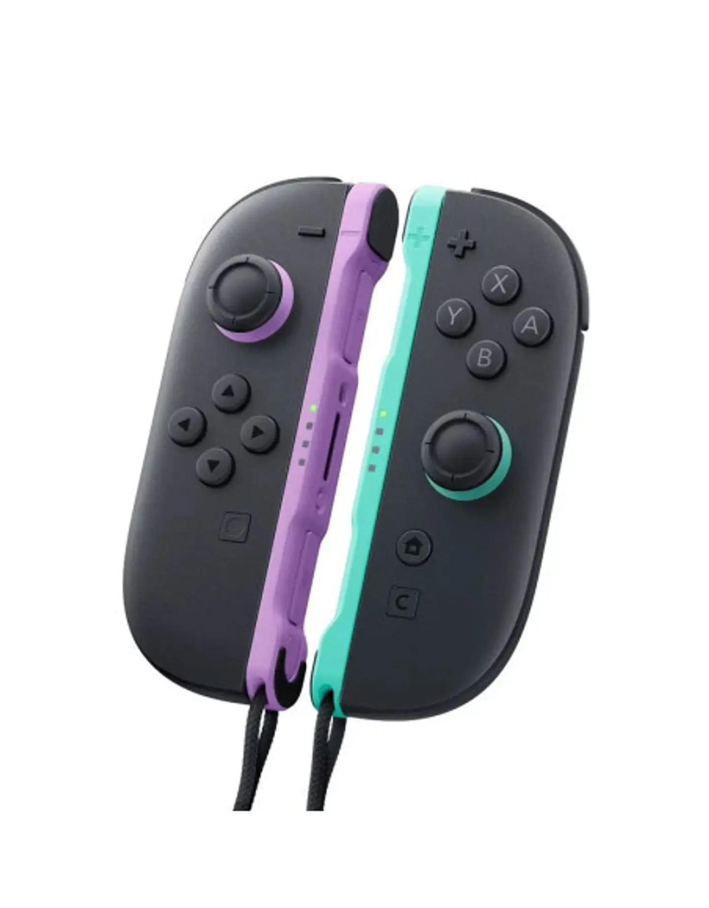 Joy Con Light Purple / Light Green Switch 2 4