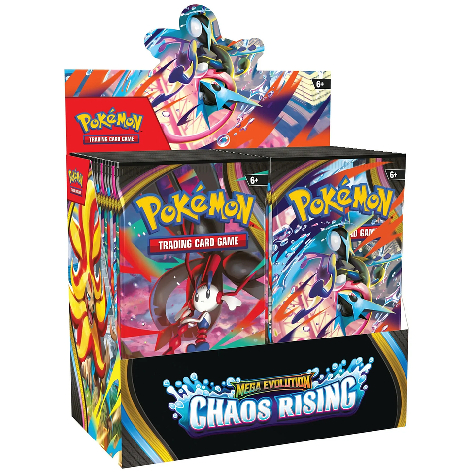 PREVENTA 22/05/26 - Mega Evolution Chaos Rising - Booster Box - Ingles 1
