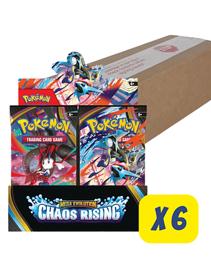 [PREVENTA 18/05/26] Mega Evolution Chaos Rising - Case Booster Box - Ingles