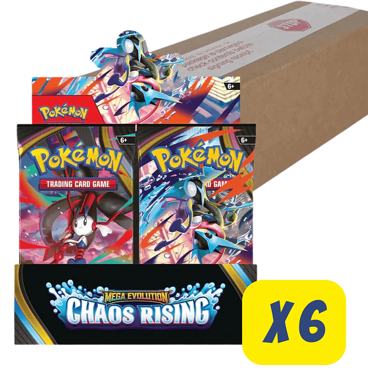 [PREVENTA 18/05/26] Mega Evolution Chaos Rising - Case Booster Box - Ingles 1