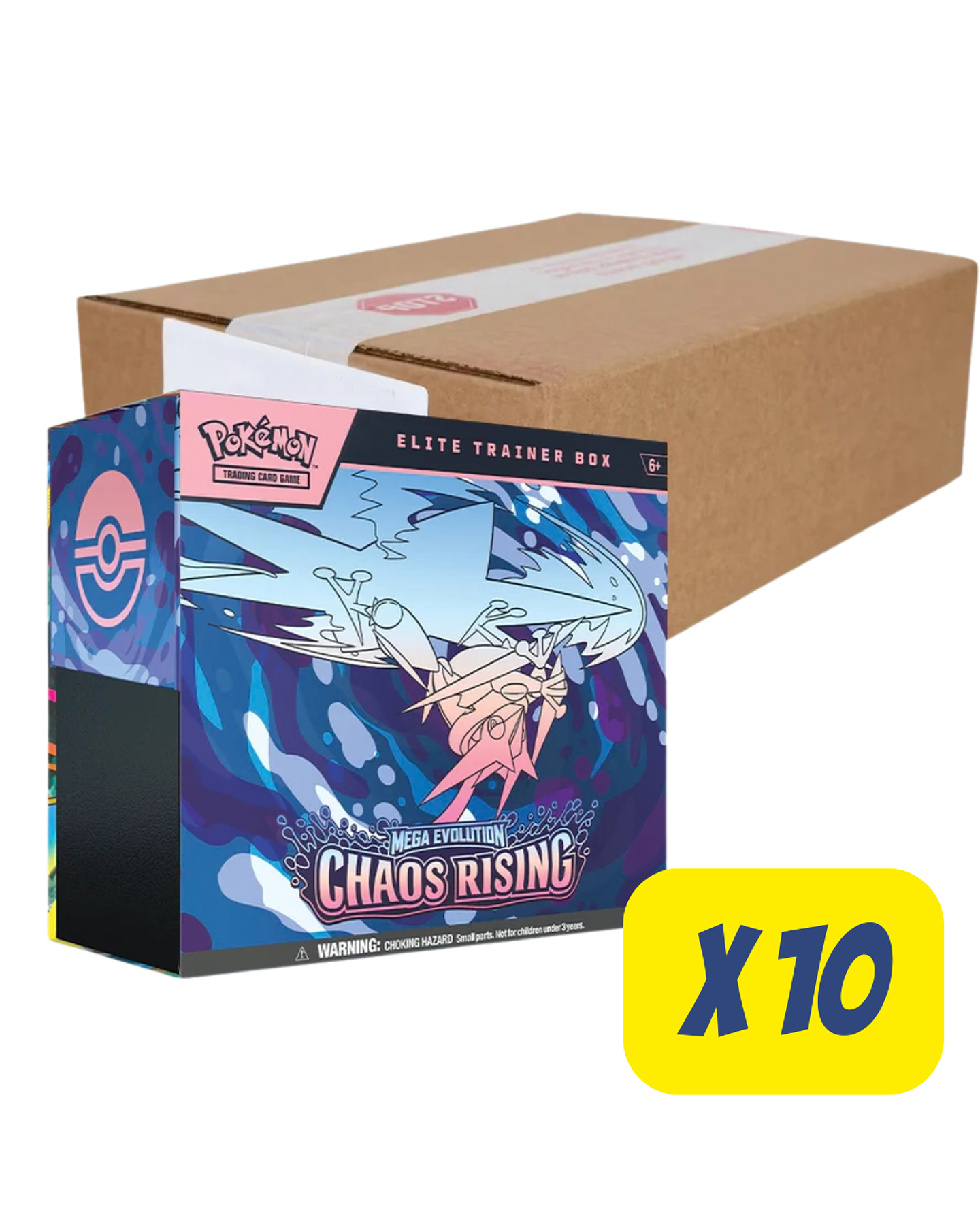 PREVENTA 22/05/26 - Mega Evolution Chaos Rising - Case Elite Trainer Box - Ingles 1