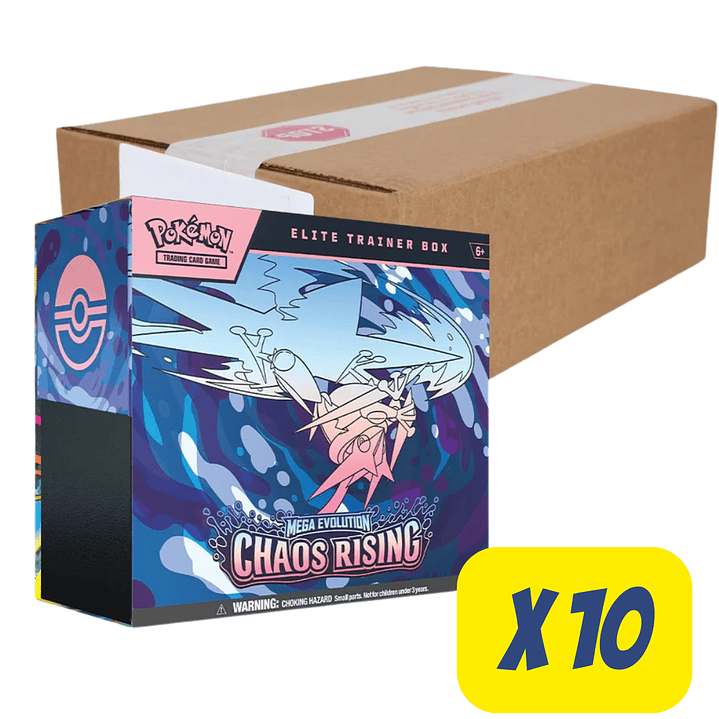 [PREVENTA 18/05/26] Mega Evolution Chaos Rising - Case Elite Trainer Box - Ingles 1