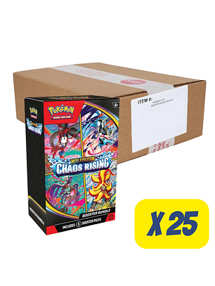[PREVENTA 18/05/26] Mega Evolution Chaos Rising - Case Booster Bundle - Ingles