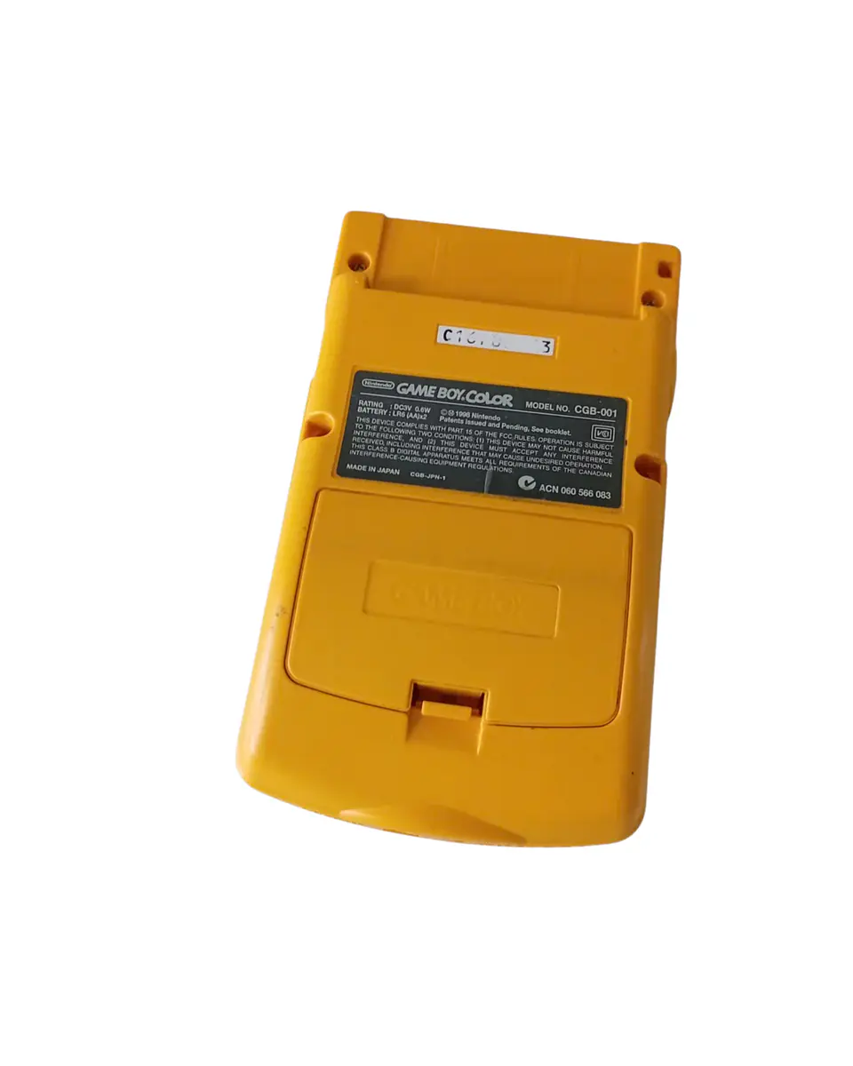 Consola Nintendo Game Boy Color Amarilla 2