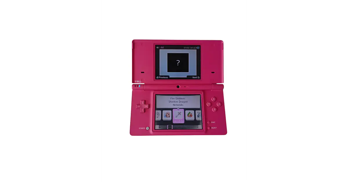 Consola Nintendo DSi Fucsia – Liberada con Micro SD 32GB