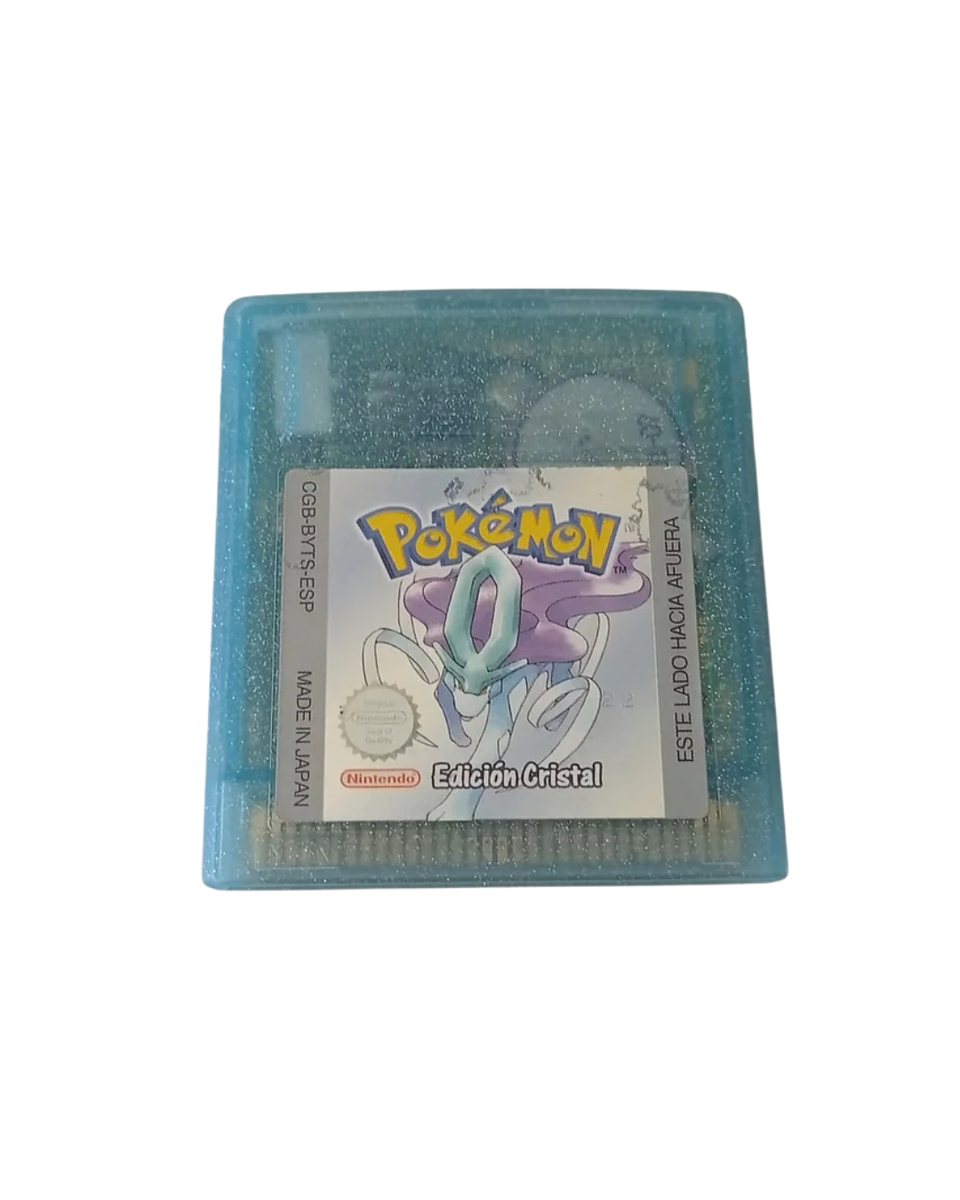 Pokémon Cristal – Cartucho Original Español | Game Boy Color 1