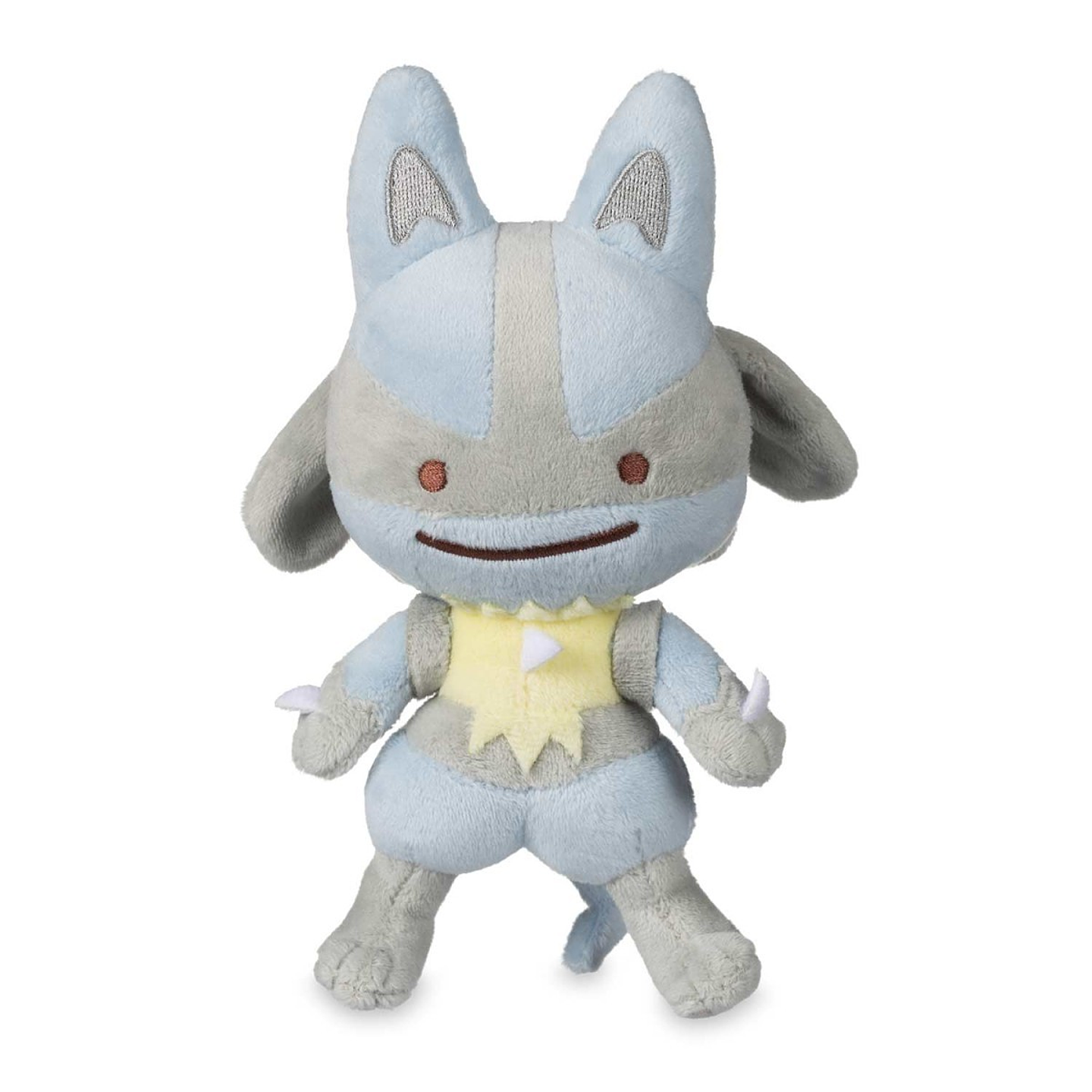 DITTO AS LUCARIO PLUSH – 21 CM (POKÉMON CENTER ORIGINAL) 4