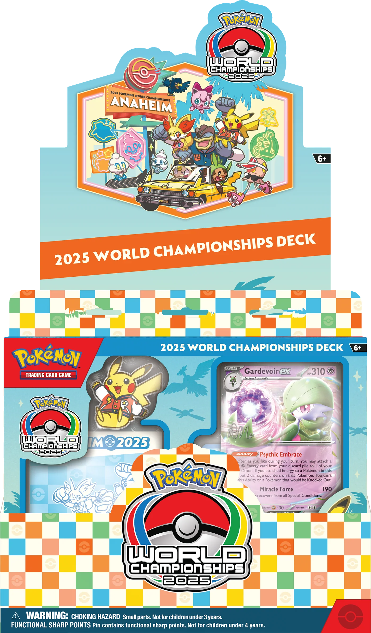 (Reserva) Pokémon World Championships Decks 2025 Anaheim DISPLAY 2